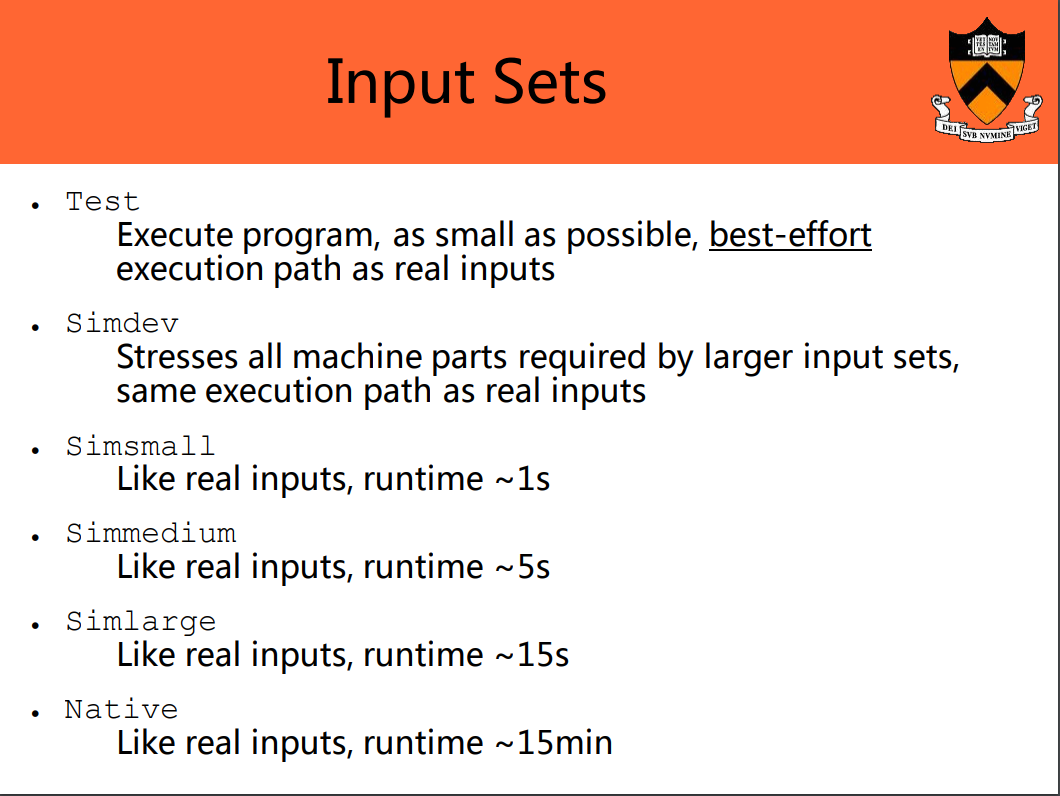 input sets
